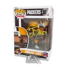 Jordan Love Autographed Green Bay Packers Funko Pop - BAS (Yellow Ink)