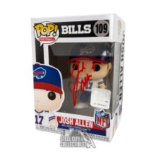 Josh Allen Autographed Buffalo Bills #109 Funko Pop - BAS