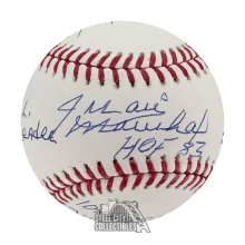 Juan Marichal 8 INSC Autographed Official MLB Baseball PSA/DNA
