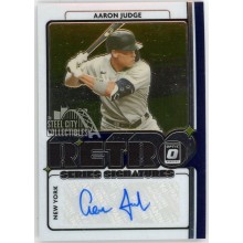 Aaron Judge 2021 Panini Optic Retro Series Autograph Card #RET-AJ