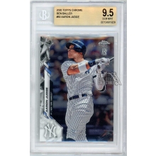 Aaron Judge 2020 Topps Chrome Ben Baller Card #50 BGS 9.5
