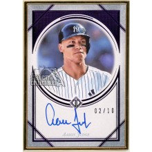 Aaron Judge 2018 Topps Transcendent Purple Autograph Card #TCA-AJ 2/10