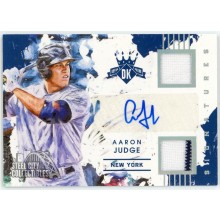Aaron Judge 2016 Panini Diamond Kings Dual Jersey Autograph Card #DKS-AA 142/199