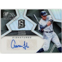 Aaron Judge 2017 Panini Spectra Rookie Autograph Card #SS-AJ 17/199