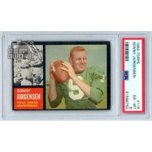 Sonny Jurgensen 1962 Topps Football Card #115 PSA 6 EX-MT