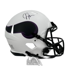 Justin Jefferson Autographed Minnesota Lunar Eclipse Authentic Full Size Helmet - JSA