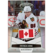 Patrick Kane 2010-11 Panini Certified Canada Flag Logo Tag Patch Card #32 1/1