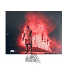 Kanye West Autographed 11x14 Photo - PSA/DNA (Red Background)