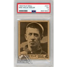 Wee Willie Keeler 1940 Play Ball Card #237 PSA 5 EX