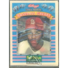1991 Kellogg's Sportflics Baseball Greats Card Complete Set