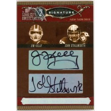 Jim Kelly John Stallworth 2006 Playoff National Treasures Dual Autograph Card #SG-KS 7/24