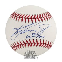 Ken Griffey Jr 630 HRs Autographed Official MLB Baseball - BAS