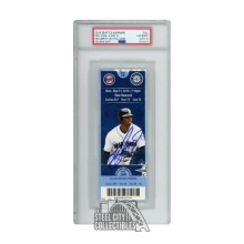 Ken Griffey Jr Autographed Seattle Final Game Baseball Ticket - PSA/DNA 10