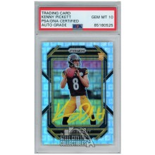 Kenny Pickett 2022 Panini Prizm Pandora Autograph Rookie Card /400 #301 PSA/DNA 10 (Yellow)