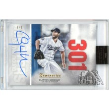 Clayton Kershaw 2019 Topps Luminaries Masters of the Mound Autograph Card #MOM-CK 5/5