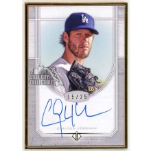 Clayton Kershaw 2017 Topps Transcendent Autograph Card #TCA-CK 15/25