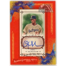 Clayton Kershaw 2010 Topps Allen & Ginter Autograph Card #AGA-CK