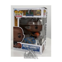 Kevin Garnett Autographed Minnesota Timberwolves Funko Pop - JSA (Damaged Box)