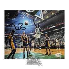 Kevin Garnett Autographed Minnesota Timberwolves 8x10 Basketball Photo - JSA (Spotlight)