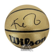 Kevin Garnett Autographed Wilson Gold Edition Basketball - JSA