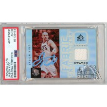 Jason Kidd 2005-06 Upper Deck Reflections Autograph Jersey Card #FR-JK PSA/DNA (Smear)
