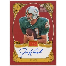 Jim Kiick 2013 Panini Golden Age Historic Autograph Card #JK