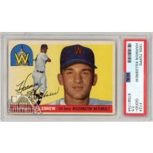Harmon Killebrew 1955 Topps Baseball Rookie Card #124 PSA 2.5