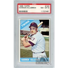 Harmon Killebrew 1966 Topps Card #120 PSA 8 NM-MT