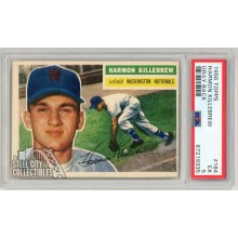 Harmon Killebrew 1956 Topps Card #164 Gray Back PSA 5 EX