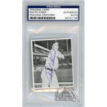 Ralph Kiner 1976 HRT/RES Philadelphia Card Show Autograph Card #9 PSA/DNA