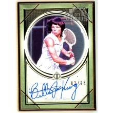 Billie Jean King 2020 Topps Transcendent Tennis Autograph Card #TCA-BJK /25