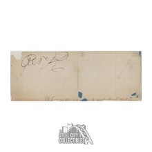 King George III Autographed Cut Signature - JSA LOA