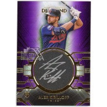 Alex Kirilloff 2021 Topps Diamond Icons Silver Ink Purple Rookie Autograph Card #SI-AK 1/10