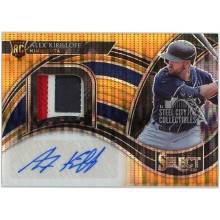 Alex Kirilloff 2021 Panini Select Orange Rookie Patch Autograph Card #RJA-AL 2/20