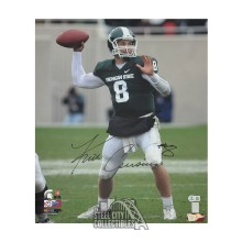 Kirk Cousins Autographed Michigan State 16x20 Football Photo - BAS