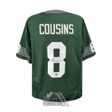 Kirk Cousins Autographed Michigan State Custom Green Football Jersey - BAS COA