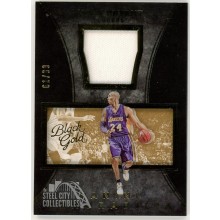 Kobe Bryant 2015-16 Panini Black Gold Memorabilia Patch Card #35 61/99