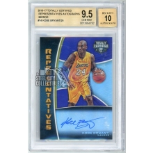 Kobe Bryant 2016-17 Totally Certified Mirror Auto Card #14 BGS 9.5 Auto 10 10/25