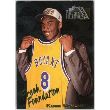 Kobe Bryant 1996-97 Fleer Metal Fresh Foundation Rookie Card #137