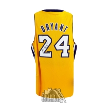 Kobe Bryant Autographed Los Angeles Lakers Adidas Swingman Basketball Jersey - Panini