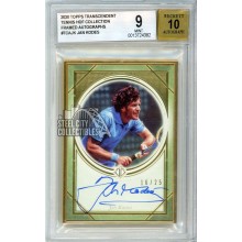 Jan Kodes 2020 Topps Transcendent Tennis HOF Autograph Card #TCA-JK /25 BGS 9 AUTO 10