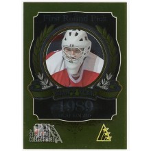 Olaf Kolzig 2013 In The Game Draft Prospects Gold Card #128 /10