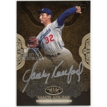 Sandy Koufax 2019 Topps Tier One Prime Performers Autograph Card #PPA-SK 4/10