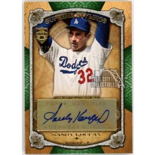 Sandy Koufax 2013 Topps Supreme Stylings Autograph Card #SS-SK 10/10