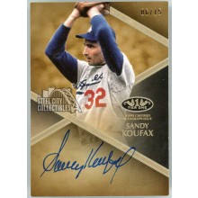Sandy Koufax 2019 Topps Tier One Autograph Card #T1A-SK 6/15