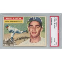 Sandy Koufax 1956 Topps Card #79 PSA 6 EX-MT