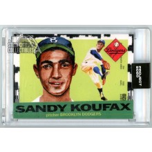 Sandy Koufax Topps Project 2020 Card #2 1955 Topps By Jacob Rochester