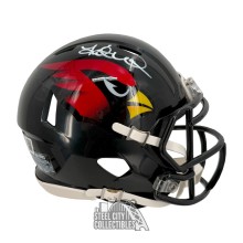 Kurt Warner Autographed Arizona Cardinals 2022 ALT Mini Football Helmet - BAS