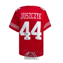 Kyle Juszczyk Autographed San Francisco Custom Red Football Jersey - BAS (Left #4 Signed)