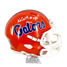 Kyle Pitts Autographed Florida Speed Mini Football Helmet - BAS (White Ink)